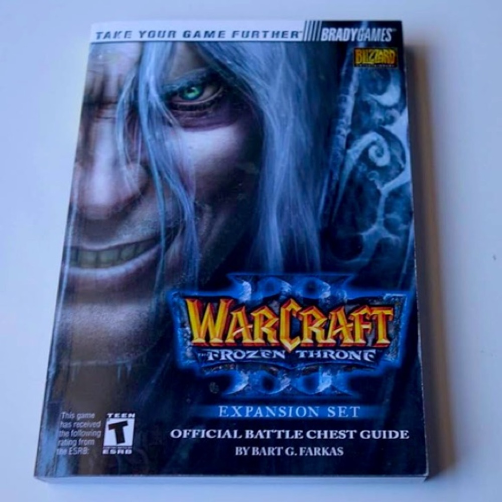 Warcraft III The Frozen Throne Official Battle Chest Strategy Guide BradyGames